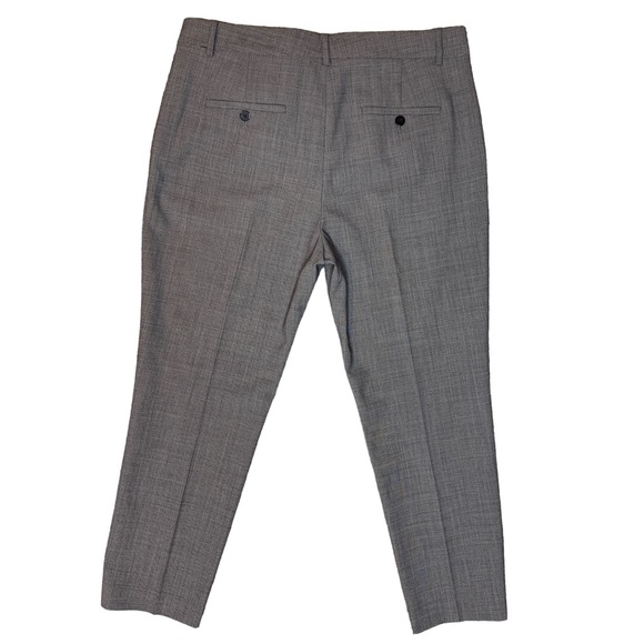 Theory Treeca 2 Geo Classic Cropped Trousers - Picture 5 of 10